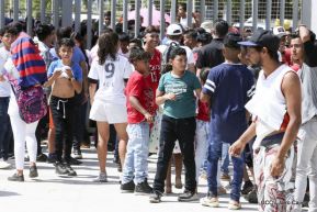 Así se vivió el estadio virtual en el Polideportivo Alexis Argüello