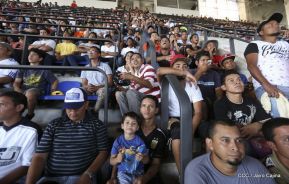 Así se vivió el estadio virtual en el Polideportivo Alexis Argüello