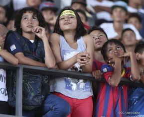 Así se vivió el estadio virtual en el Polideportivo Alexis Argüello