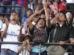 Así se vivió el estadio virtual en el Polideportivo Alexis Argüello