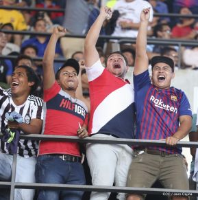 Así se vivió el estadio virtual en el Polideportivo Alexis Argüello