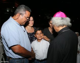 Monseñor Brenes da por iniciada la Gritería