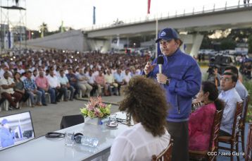 Gobierno Sandinista inaugura Paso a Desnivel Nejapa