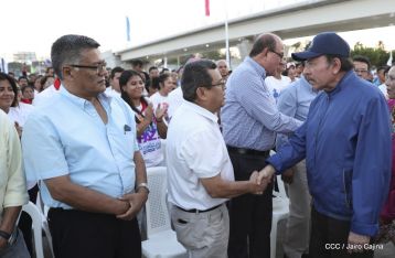 Gobierno Sandinista inaugura Paso a Desnivel Nejapa