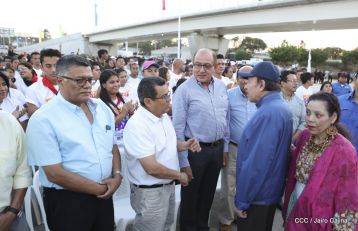 Gobierno Sandinista inaugura Paso a Desnivel Nejapa
