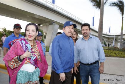 Gobierno Sandinista inaugura Paso a Desnivel Nejapa