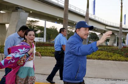 Gobierno Sandinista inaugura Paso a Desnivel Nejapa