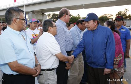 Gobierno Sandinista inaugura Paso a Desnivel Nejapa