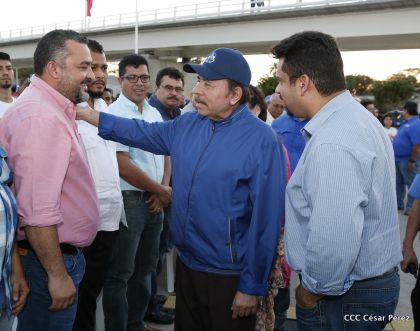 Gobierno Sandinista inaugura Paso a Desnivel Nejapa