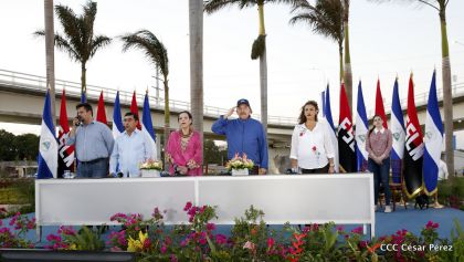 Gobierno Sandinista inaugura Paso a Desnivel Nejapa