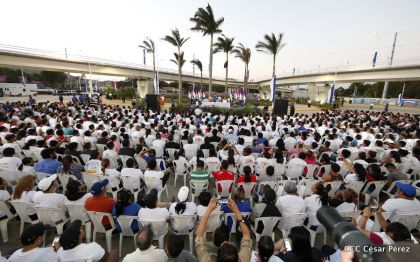 Gobierno Sandinista inaugura Paso a Desnivel Nejapa