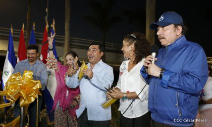 Gobierno Sandinista inaugura Paso a Desnivel Nejapa