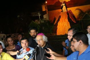 Monseñor Brenes da por iniciada la Gritería