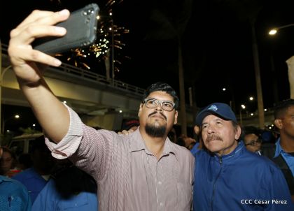 Gobierno Sandinista inaugura Paso a Desnivel Nejapa