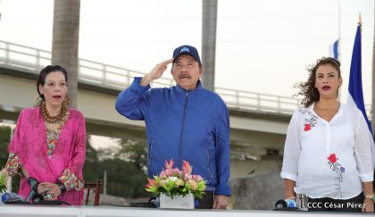 Gobierno Sandinista inaugura Paso a Desnivel Nejapa