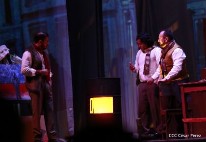 La Boheme en el Teatro Nacional Rubén Darío