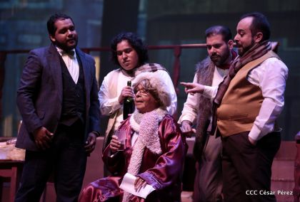 La Boheme en el Teatro Nacional Rubén Darío