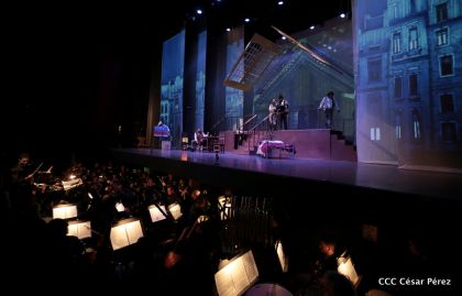 La Boheme en el Teatro Nacional Rubén Darío