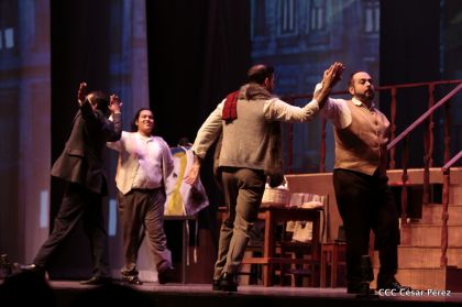 La Boheme en el Teatro Nacional Rubén Darío