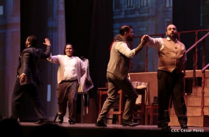 La Boheme en el Teatro Nacional Rubén Darío
