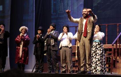 La Boheme en el Teatro Nacional Rubén Darío