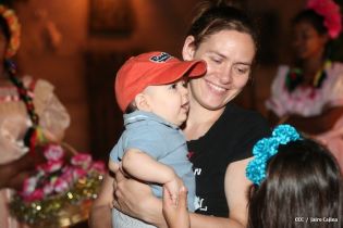 Compañera Rosario supervisa instalación de Ciudad Belén y Parque de la Niñez Feliz  