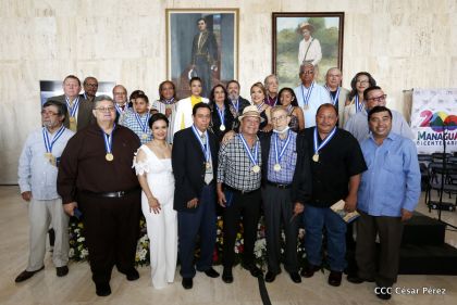 Entrega de la orden municipal año del bicentenario de la Real Villa de Managua 1819-2019