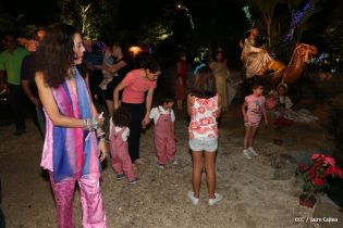 Compañera Rosario supervisa instalación de Ciudad Belén y Parque de la Niñez Feliz  