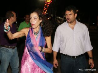 Compañera Rosario supervisa instalación de Ciudad Belén y Parque de la Niñez Feliz  