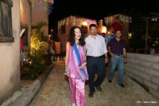 Compañera Rosario supervisa instalación de Ciudad Belén y Parque de la Niñez Feliz  