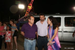 Compañera Rosario supervisa instalación de Ciudad Belén y Parque de la Niñez Feliz  