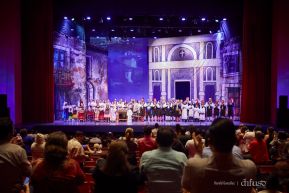 Espectacular cierre del festival de la ópera lírica