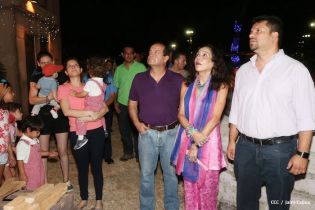 Compañera Rosario supervisa instalación de Ciudad Belén y Parque de la Niñez Feliz  