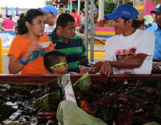 Miles asisten a la celebración de la Purísima Acuática