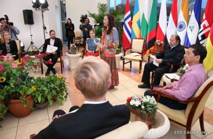 Presentación de Cartas Credenciales de 13 embajadores de países hermanos