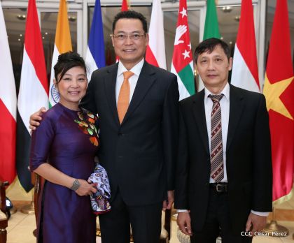 Presentación de Cartas Credenciales de 13 embajadores de países hermanos