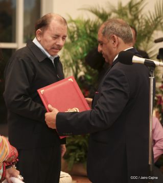 Presentación de Cartas Credenciales de 13 embajadores de países hermanos