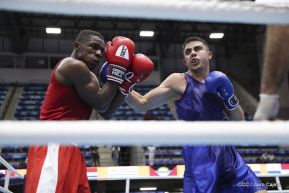 Pre-Panamericano de boxeo olímpico en el polideportivo Alexis Argüello
