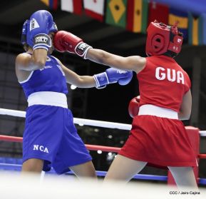 Pre-Panamericano de boxeo olímpico en el polideportivo Alexis Argüello