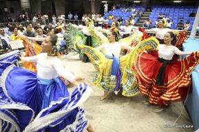 Pre-Panamericano de boxeo olímpico en el polideportivo Alexis Argüello