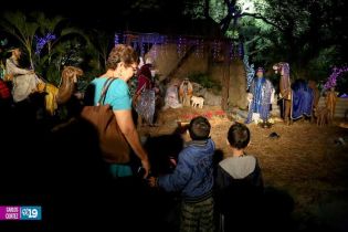 Familias visitan Ciudad Belén