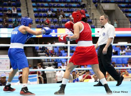 Jornada del domingo del Pre-Panamericano de Boxeo