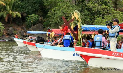  Viacrucis Acuático en las isletas de Granada