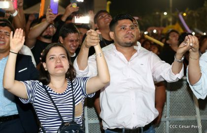 ¡Nicaragua alaba a Dios! ¡Aleluya! ¡Gloria a Dios para siempre!