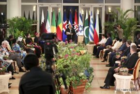  Nuevos embajadores entregaron cartas credenciales al presidente Daniel Ortega