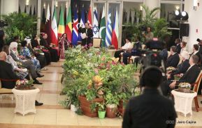  Nuevos embajadores entregaron cartas credenciales al presidente Daniel Ortega