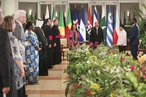 Nuevos embajadores entregaron cartas credenciales al presidente Daniel Ortega