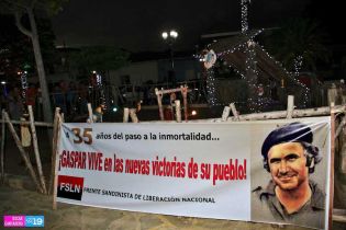 Homenaje a Gaspar García Laviana en Rivas