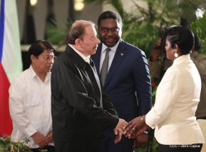  Nuevos embajadores entregaron cartas credenciales al presidente Daniel Ortega