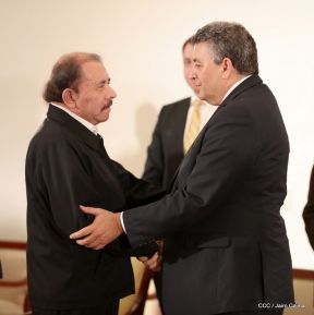  Nuevos embajadores entregaron cartas credenciales al presidente Daniel Ortega
